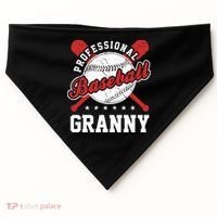 Professional Baseball Granny Team Sport USA-Made Doggie Bandana thumb 0