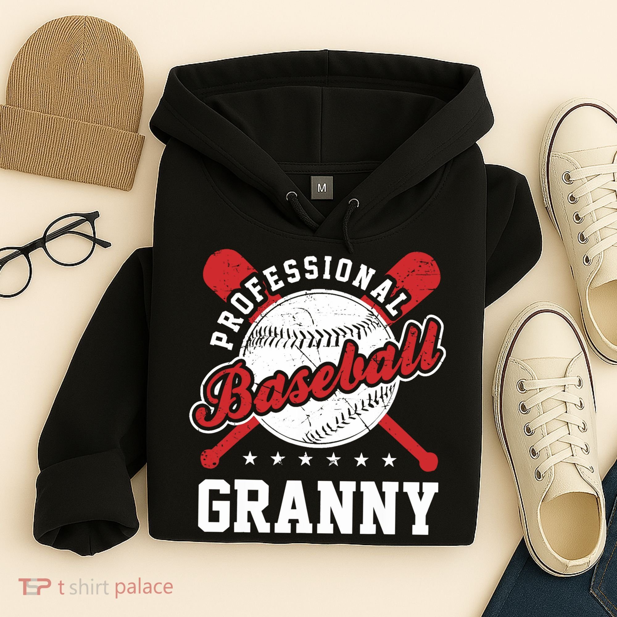 Professional Baseball Granny Team Sport Hoodie