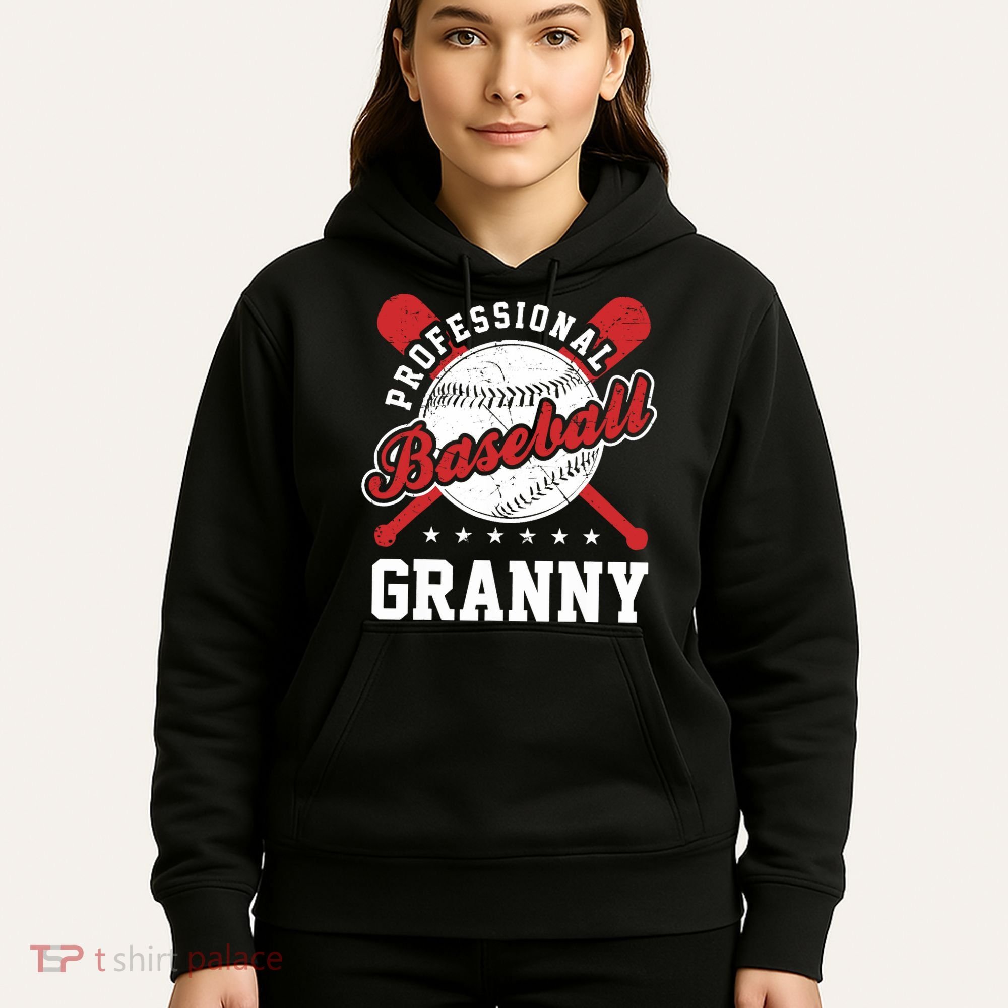 Professional Baseball Granny Team Sport Hoodie