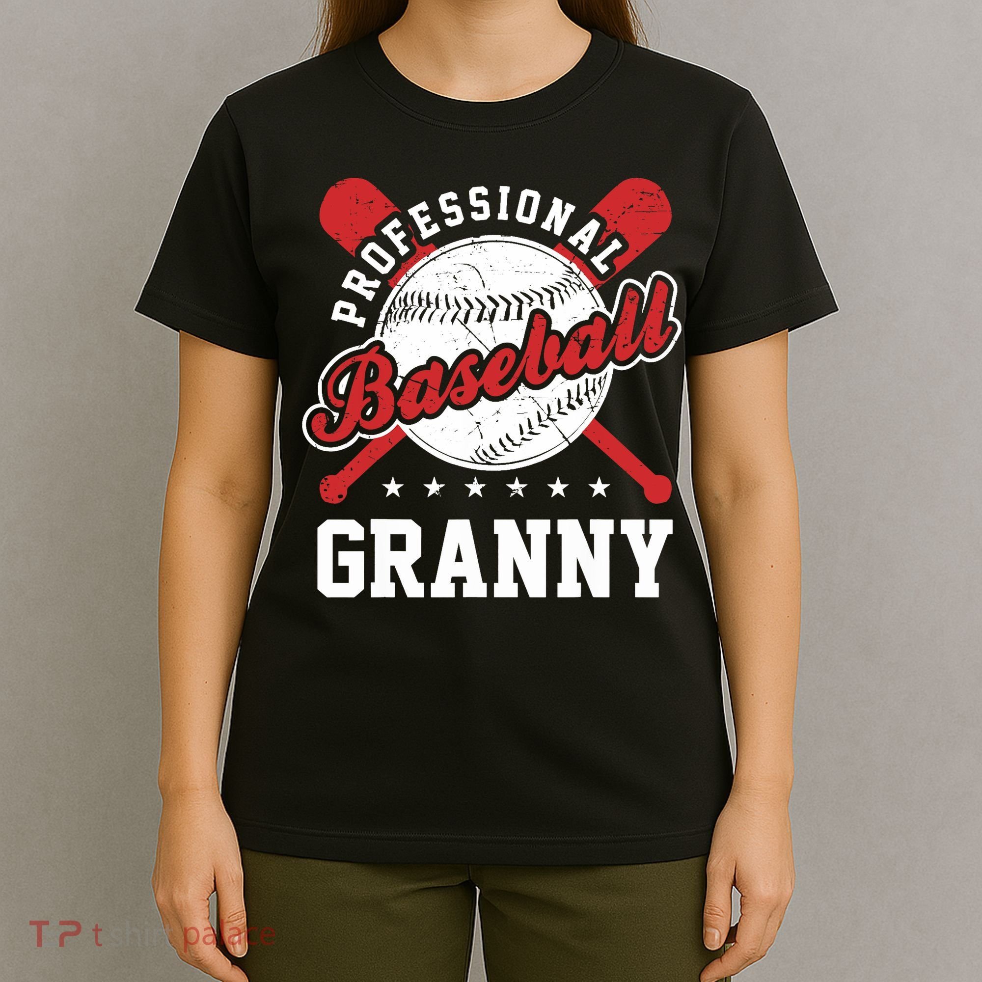 Professional Baseball Granny Team Sport T-Shirt