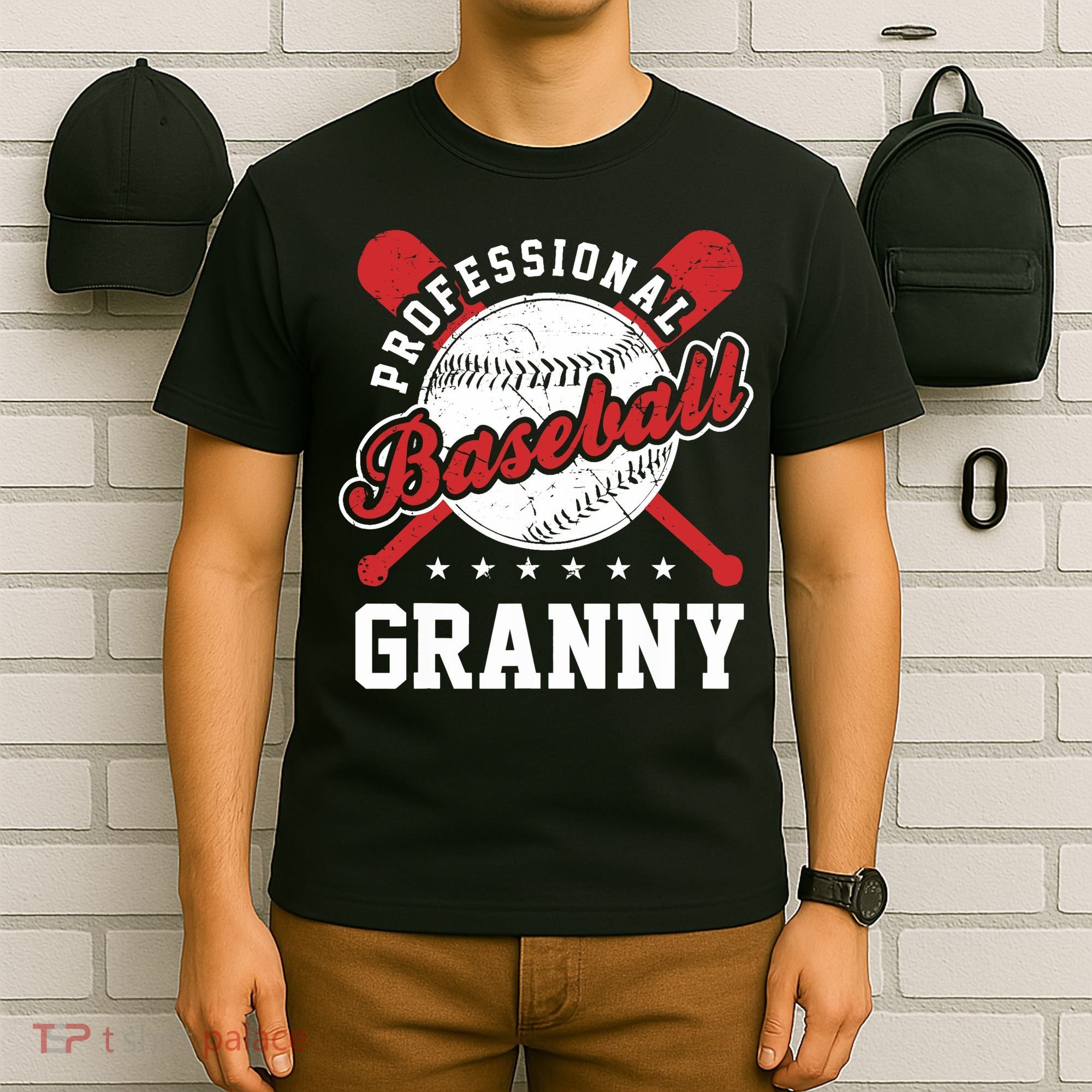 Professional Baseball Granny Team Sport T-Shirt