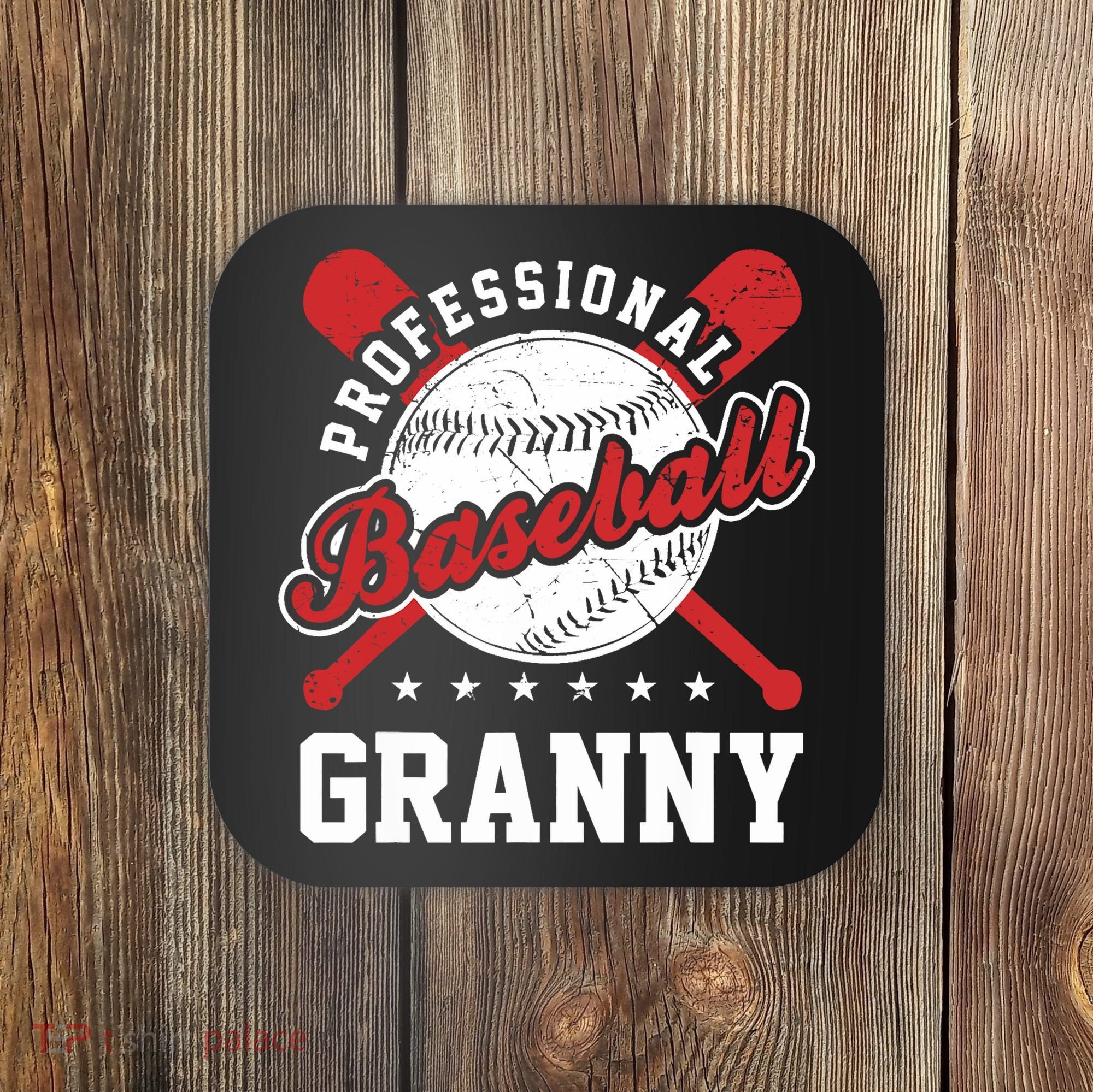 Professional Baseball Granny Team Sport Coaster