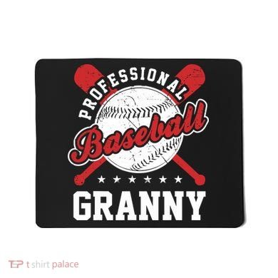 Professional Baseball Granny Team Sport Mousepad