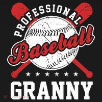 Professional Baseball Granny Team Sport Baby Bodysuit thumb 2