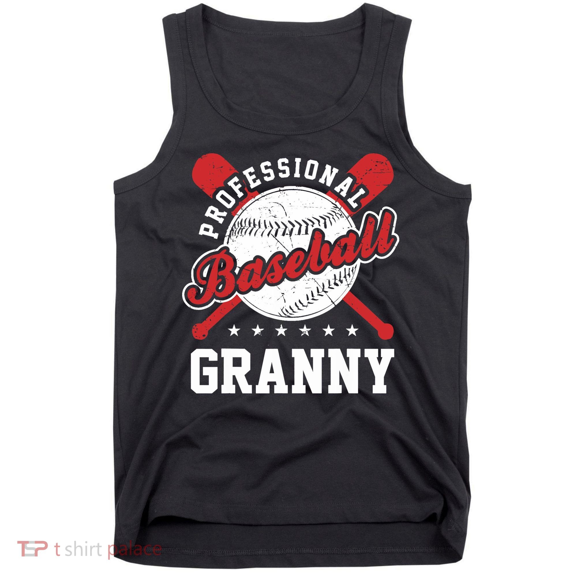 Professional Baseball Granny Team Sport Tank Top
