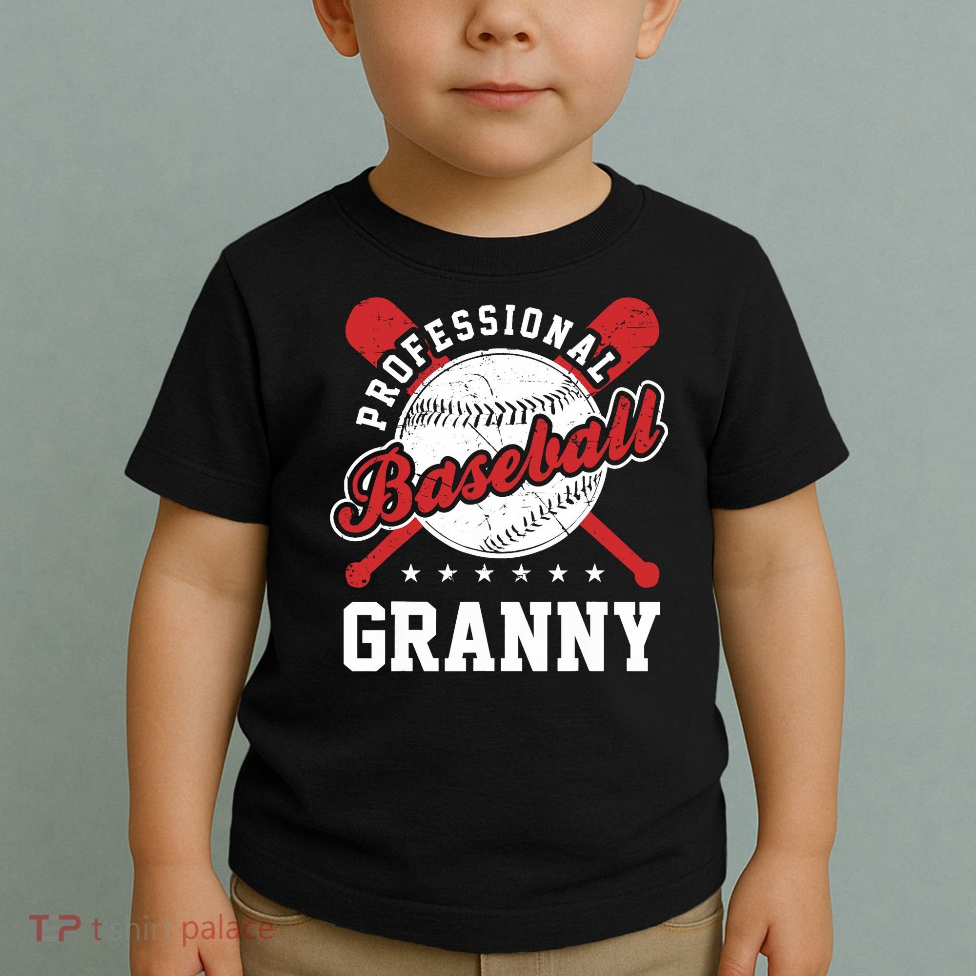 Professional Baseball Granny Team Sport Toddler T-Shirt