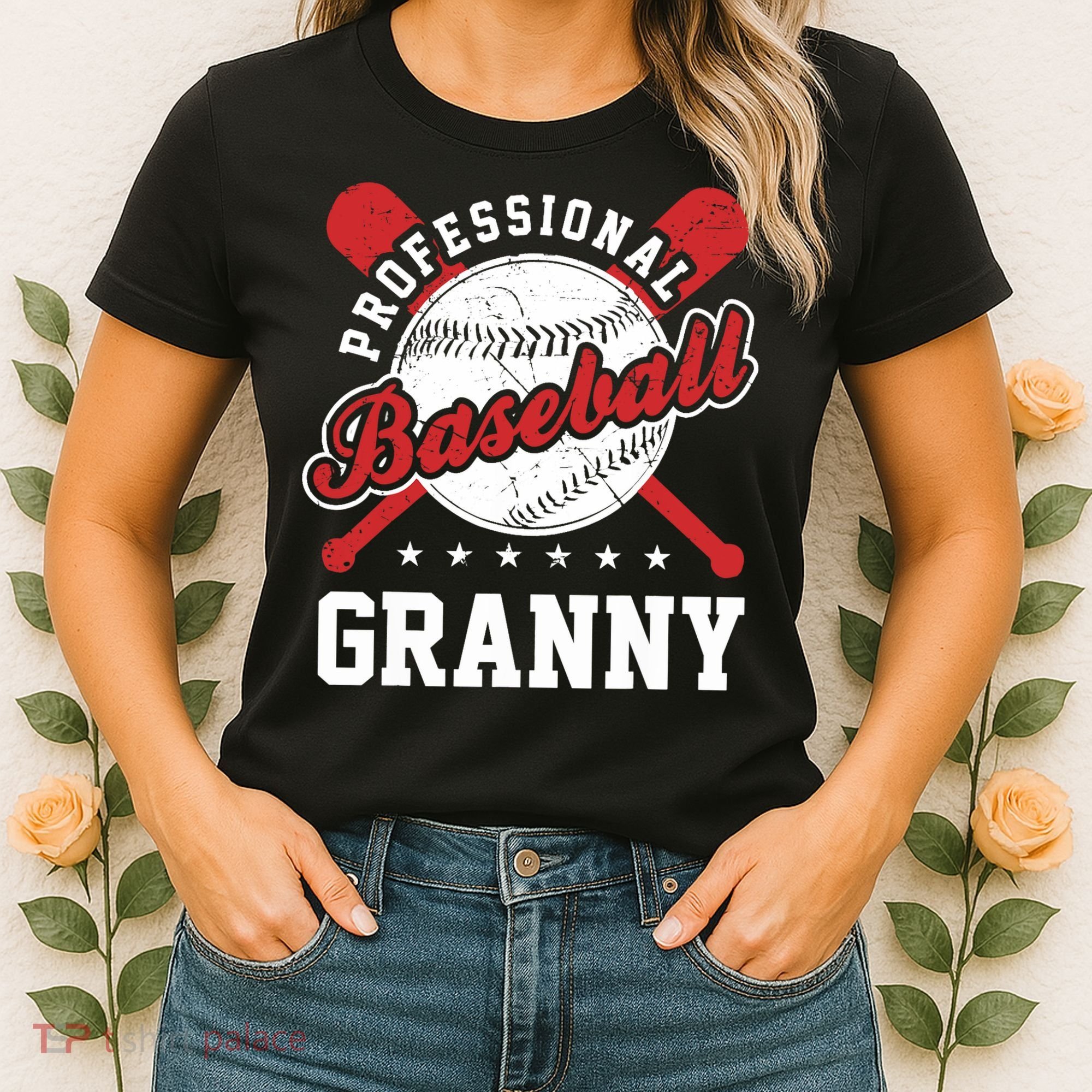 Professional Baseball Granny Team Sport Women's T-Shirt