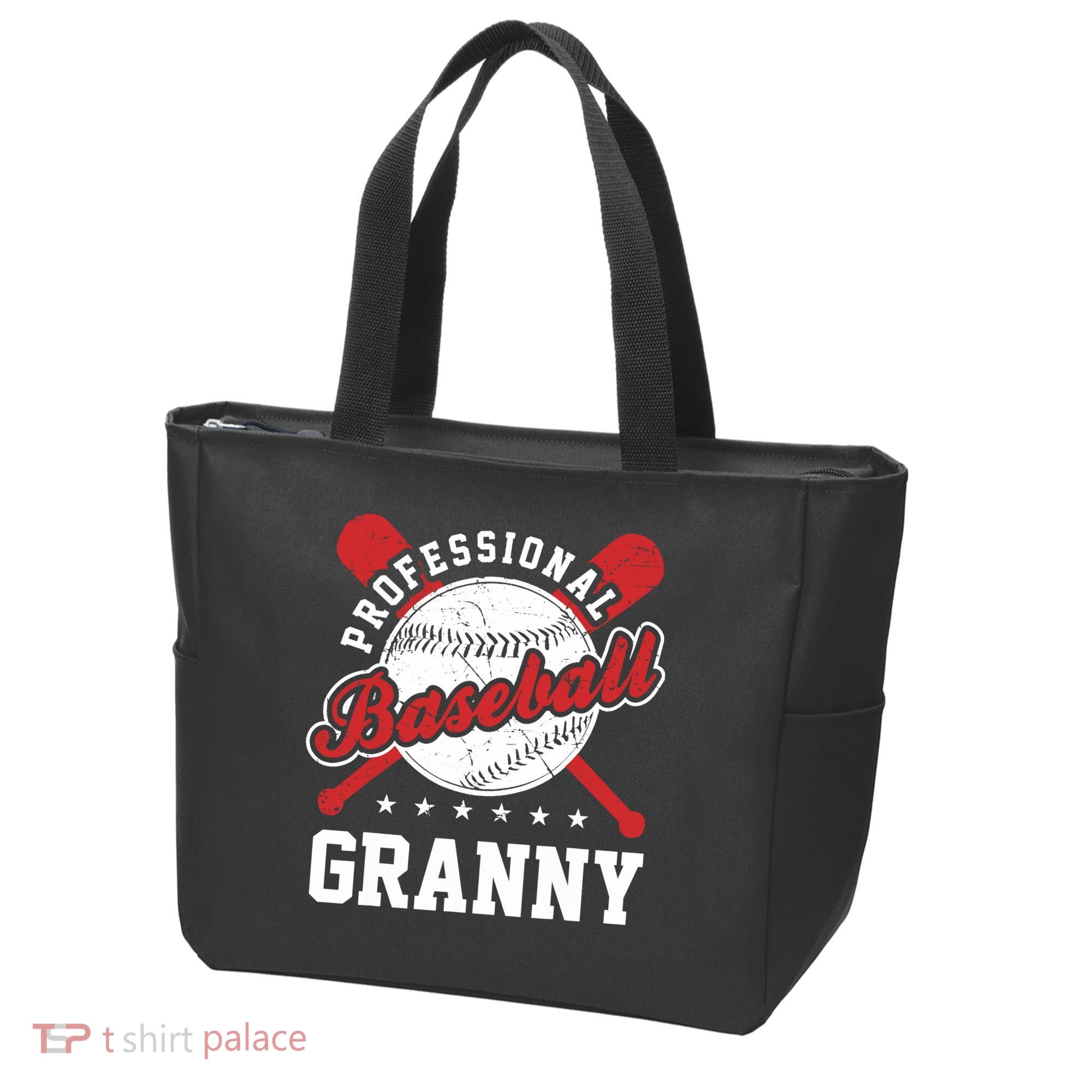 Professional Baseball Granny Team Sport Tote Bag