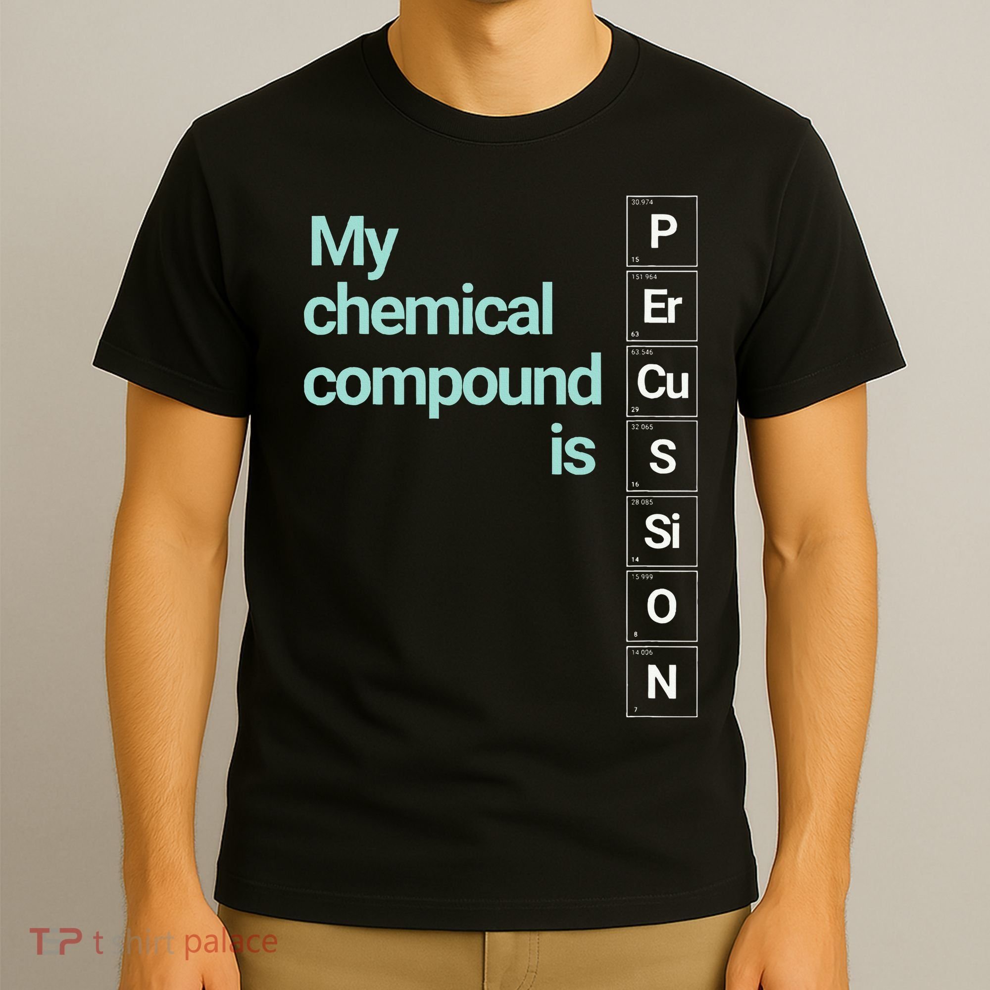 Percussion Band Geek My Chemical Compound T-Shirt