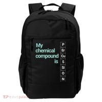 Percussion Band Geek My Chemical Compound Backpack thumb 0