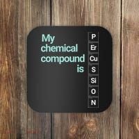 Percussion Band Geek My Chemical Compound Coaster thumb 0