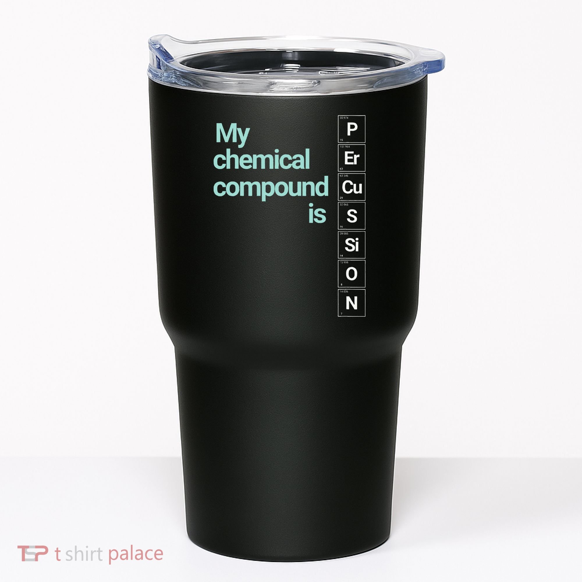 Percussion Band Geek My Chemical Compound Tumbler