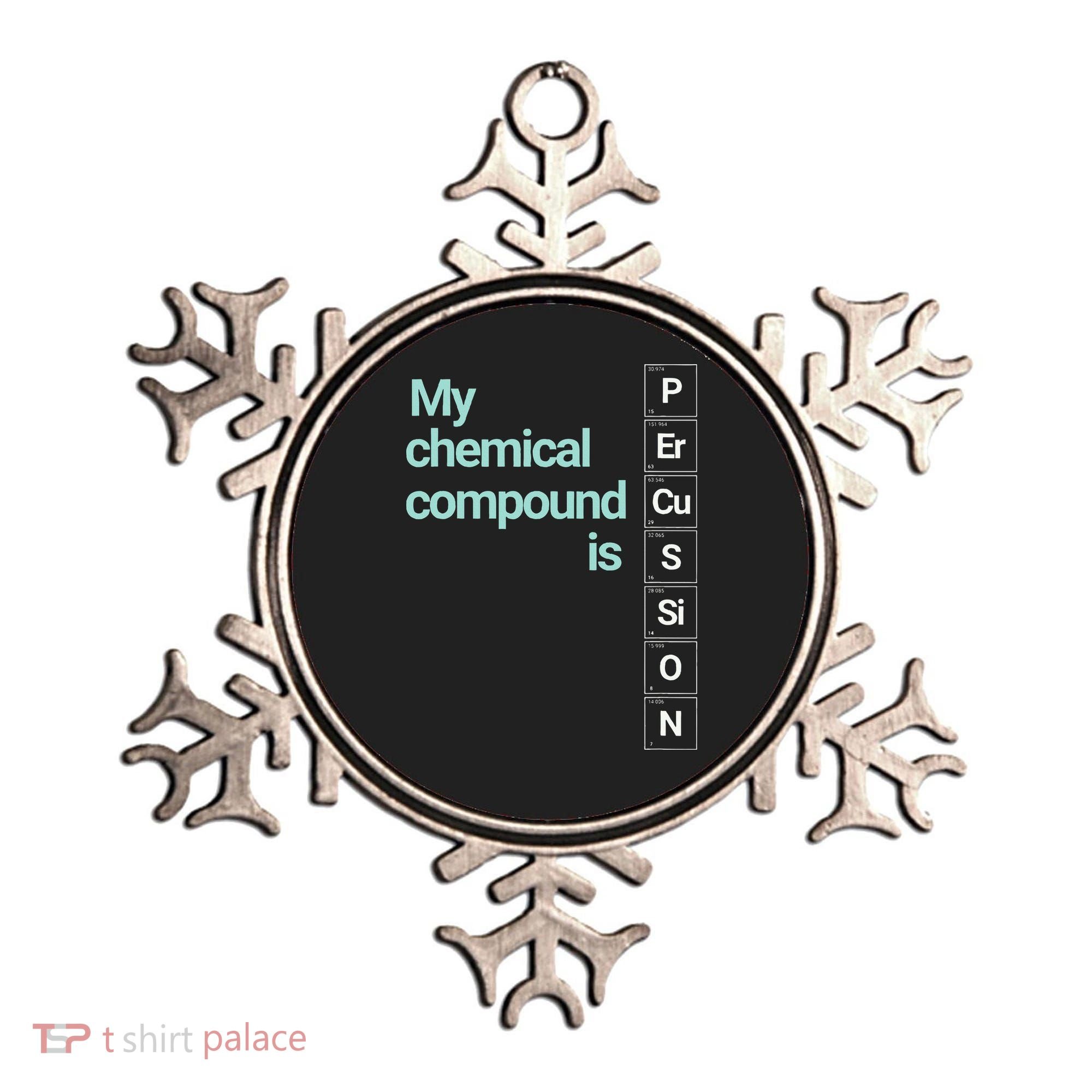 Percussion Band Geek My Chemical Compound Ornament