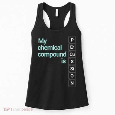 Percussion Band Geek My Chemical Compound Women's Tank Top