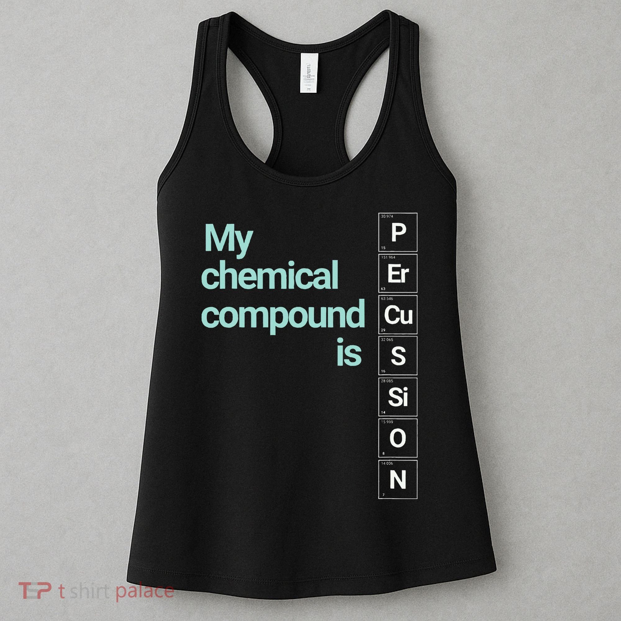 Percussion Band Geek My Chemical Compound Women's Tank Top