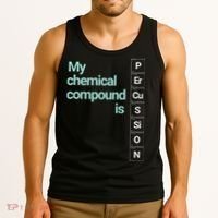 Percussion Band Geek My Chemical Compound Tank Top thumb 3