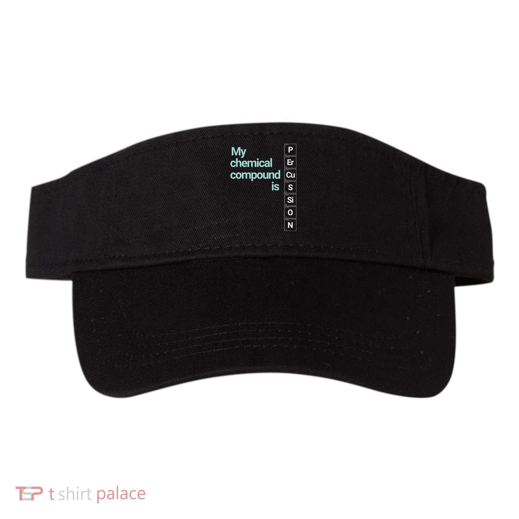 Percussion Band Geek My Chemical Compound Visor