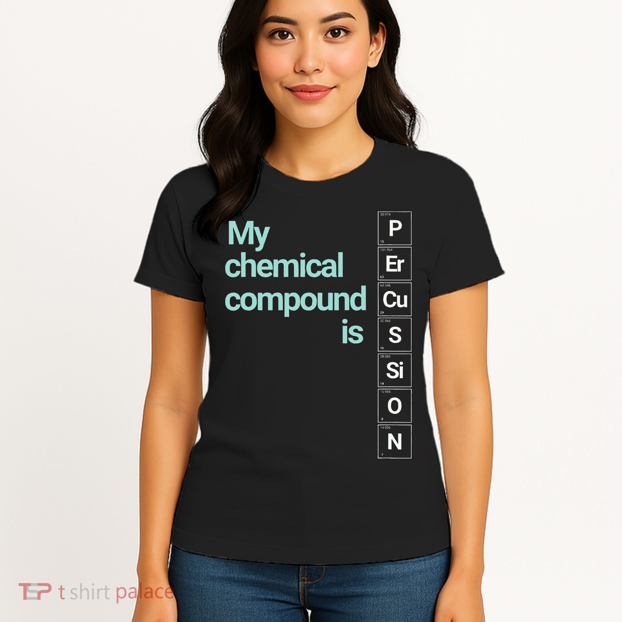 Percussion Band Geek My Chemical Compound Women's T-Shirt