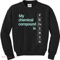 Percussion Band Geek My Chemical Compound Kids Sweatshirt thumb 0