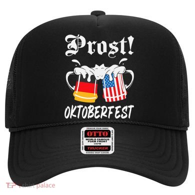 Prost Beer German American Oktoberfest Octoberfest Bier Hat