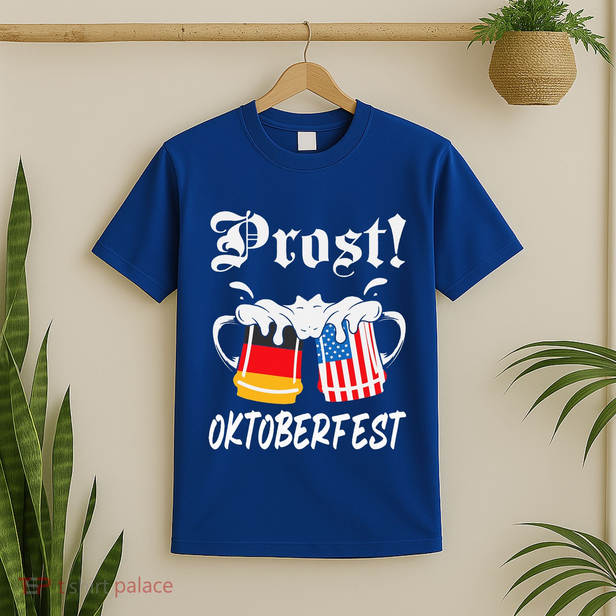 Prost Beer German American Oktoberfest Octoberfest Bier T-Shirt