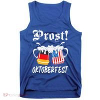 Prost Beer German American Oktoberfest Octoberfest Bier Tank Top thumb 0