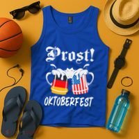 Prost Beer German American Oktoberfest Octoberfest Bier Tank Top thumb 4