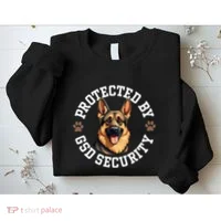 Protected By Gsd Security German Shepherd Dog Sweatshirt thumb 2