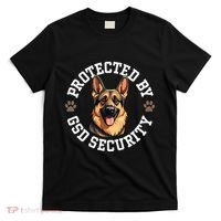 Protected By Gsd Security German Shepherd Dog T-Shirt thumb 0