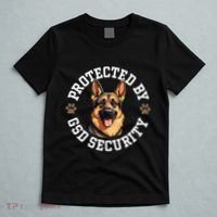 Protected By Gsd Security German Shepherd Dog T-Shirt thumb 5