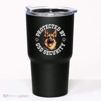 Protected By Gsd Security German Shepherd Dog Tumbler thumb 0