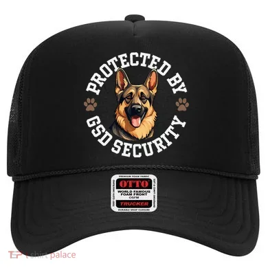 Protected By Gsd Security German Shepherd Dog Hat