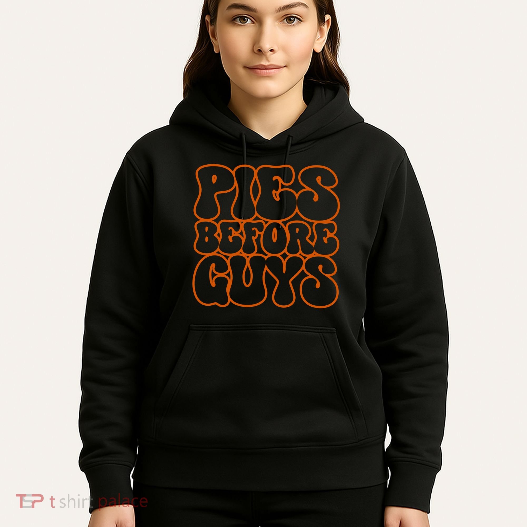 Pies Before Guys Funny Thanksgiving Hoodie
