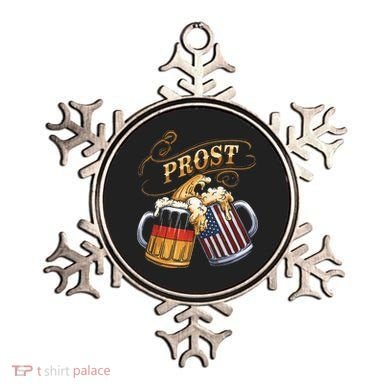 Prost Beer German American Flag Oktoberfest Ornament