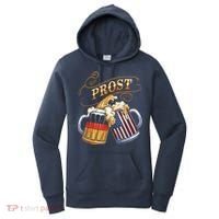 Prost Beer German American Flag Oktoberfest Women's Hoodie thumb 0
