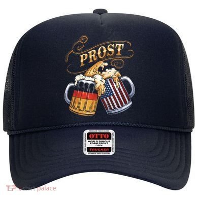 Prost Beer German American Flag Oktoberfest Hat