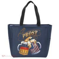 Prost Beer German American Flag Oktoberfest Tote Bag thumb 0