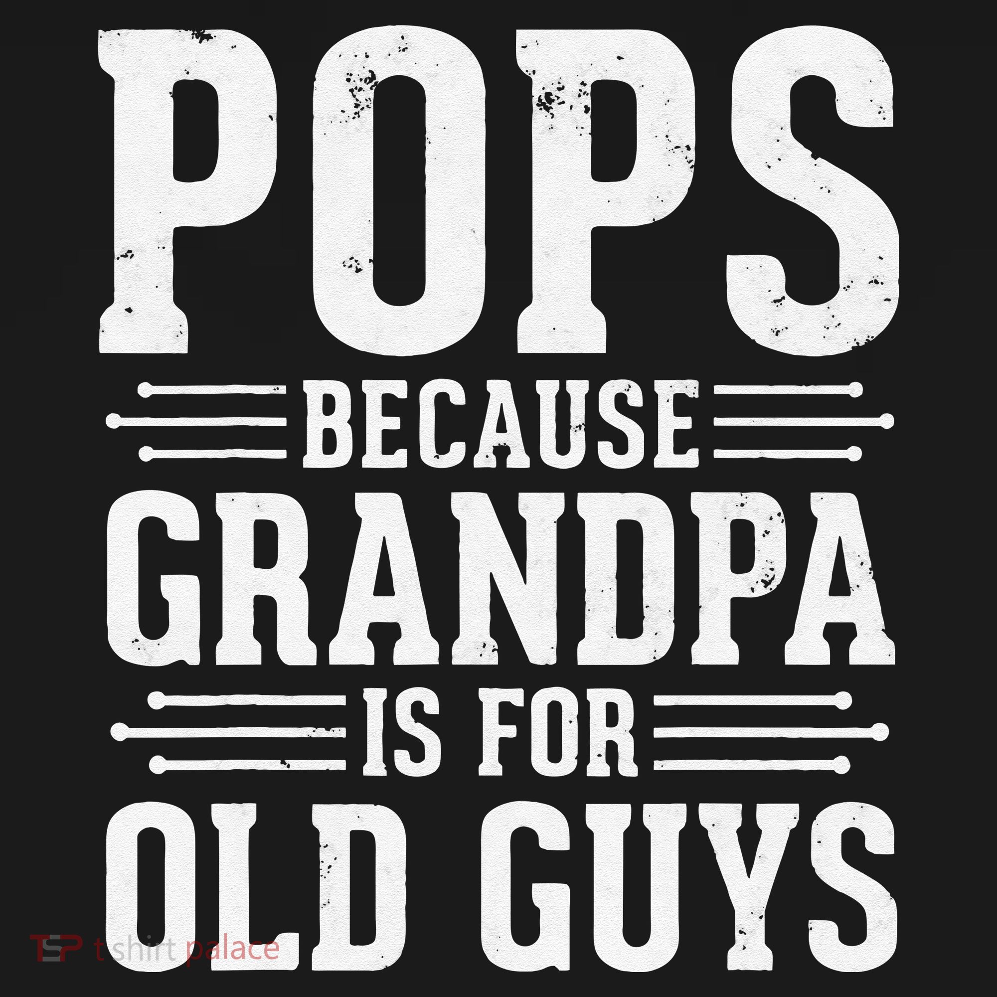 Pops Because Grandpa is for Old Guys Funny gift for Grandpa Bucket Hat