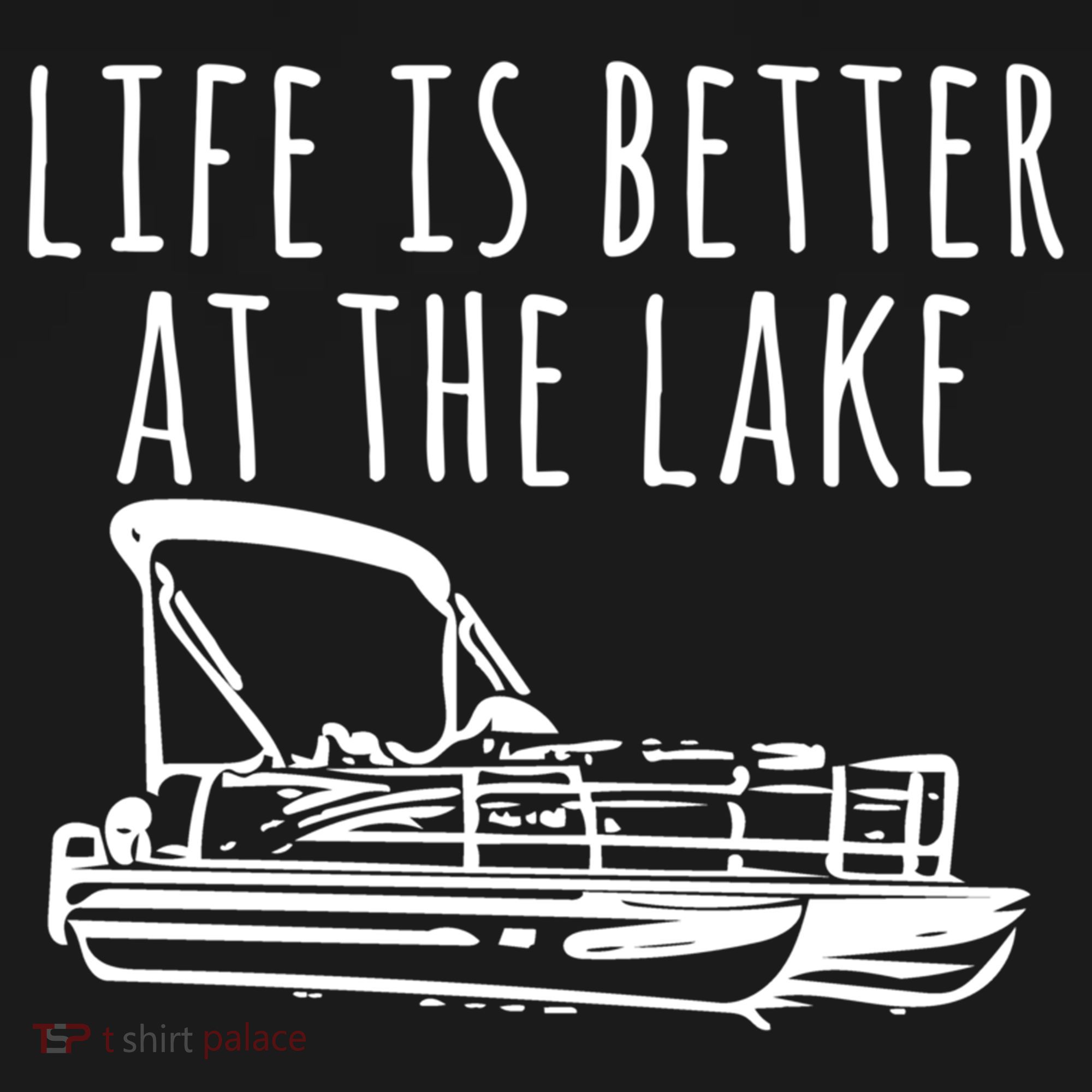 Pontoon Boat Gift Life Is Better At The Lake Women's Hoodie