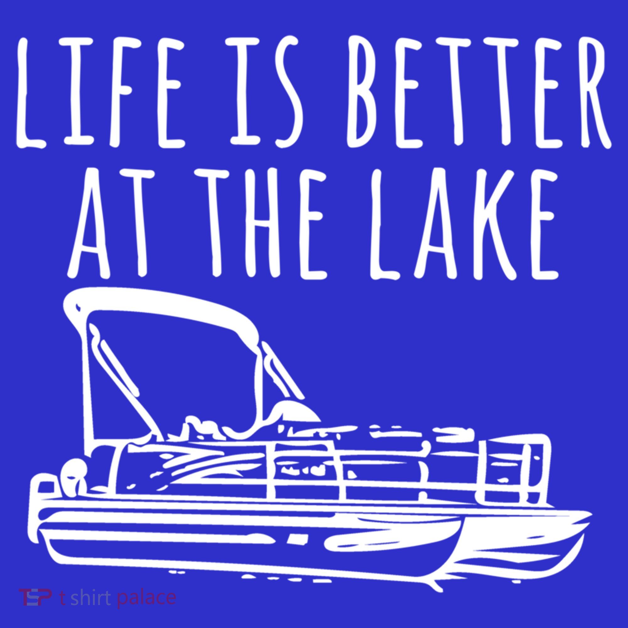 Pontoon Boat Gift Life Is Better At The Lake Mousepad