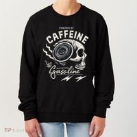 Powered By Gasoline And Caffeine Women's Sweatshirt thumb 0