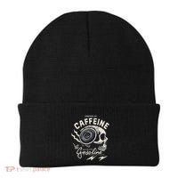 Powered By Gasoline And Caffeine Beanie thumb 0