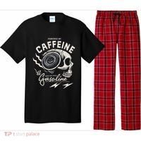 Powered By Gasoline And Caffeine Pajama Set thumb 0