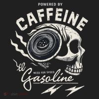 Powered By Gasoline And Caffeine Tumbler thumb 3