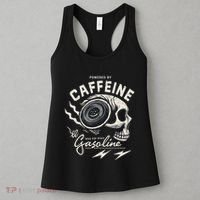 Powered By Gasoline And Caffeine Women's Tank Top thumb 3