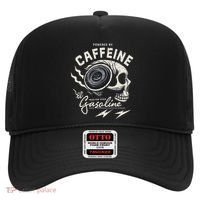 Powered By Gasoline And Caffeine Hat thumb 0