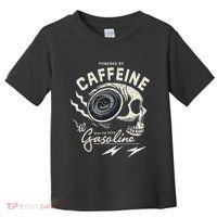 Powered By Gasoline And Caffeine Toddler T-Shirt thumb 0