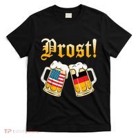 Prost Beer German American Flag Oktoberfest T-Shirt thumb 0