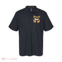 Prost Beer German American Flag Oktoberfest Polo thumb 0