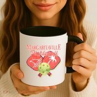Pickleball Ballin Gift Coffee Mug thumb 3